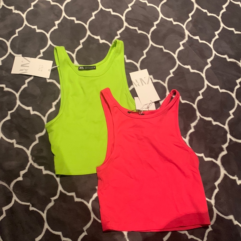 Zara crop tops